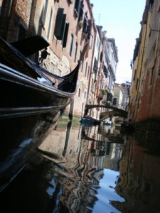 Gondola Ride in Venice, Italy